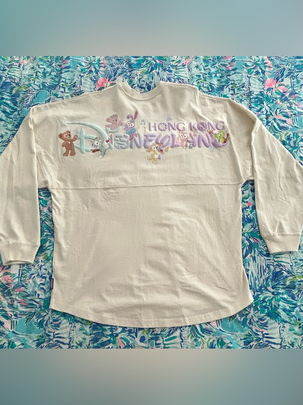 Rare Hong Kong Disneyland Exclusive Spirit Jersey Duffy & Friends L